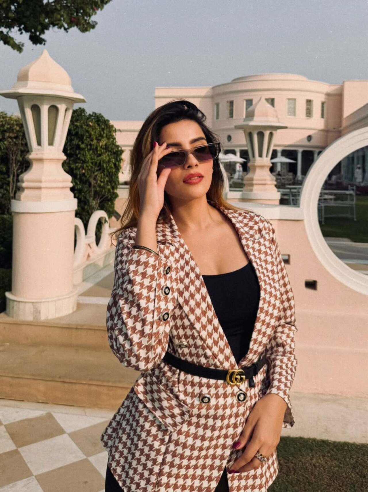 Aditi frequently came into the spotlight due to rumours linking her with Indian cricketer Ishan Kishan.Dating speculation began around IPL 2019, when she was spotted cheering for Kishan during Mumbai Indians matches